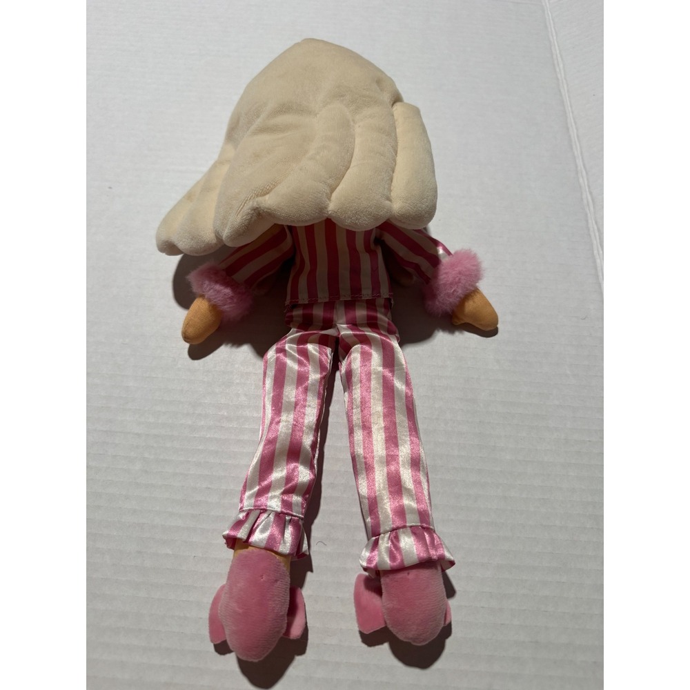 Plush Pajama Barbie Pink Stripe Sleepy Girl Stuffed Animal Toy - Picture 3 of 4